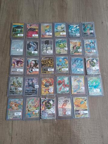 Verzameling zeldzame pokemon kaarten mint beschikbaar voor biedingen