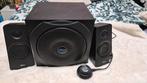 Krachtige Trust 2.1 Tytan Speaker Set – Zwart – Perfect v, Ophalen of Verzenden, Zo goed als nieuw