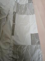 Verduisterende gordijnen 2 x 120 breed, Huis en Inrichting, Stoffering | Gordijnen en Lamellen, Crème, Gebruikt, 100 tot 150 cm