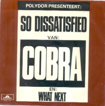 Nederbeat- Cobra- So Dissatisfied beschikbaar voor biedingen