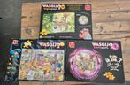 3 WASGIJ puzzels 1000 stukjes compleet, Ophalen of Verzenden, 500 t/m 1500 stukjes, Gebruikt, Legpuzzel