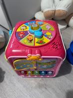 VTech Activiteiten Kubus - Leerzaam Speelgoed, Ophalen of Verzenden, Zo goed als nieuw, Overige typen, Met geluid