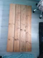Steigerhouten tafel Gratis!, Huis en Inrichting, Tafels | Eettafels, Ophalen, Gebruikt, Rechthoekig, 50 tot 100 cm