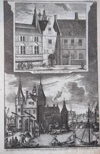 ets, Amsterdam, de regulierspoort en toren, J. Goeree, 17e E, Ophalen of Verzenden