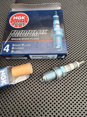 NGK Iridium IX BKR8EIX Bougies - Set van 4 beschikbaar voor biedingen