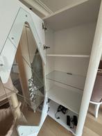 Witte Vitrinekast GRATIS OPHALEN, 100 tot 150 cm, Zo goed als nieuw, 25 tot 50 cm, Overige houtsoorten