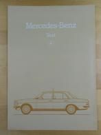 Mercedes W123 Taxi Brochure 1983 - 200 230 240 250 300, Ophalen, Mercedes, Zo goed als nieuw, Mercedes-Benz