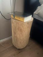 Houten Nachtkastje / Bijzettafel, Ophalen of Verzenden, Gebruikt
