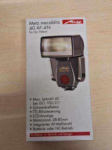 Metz Mecablitz 40 AF-4N Flitser voor Nikon beschikbaar voor biedingen