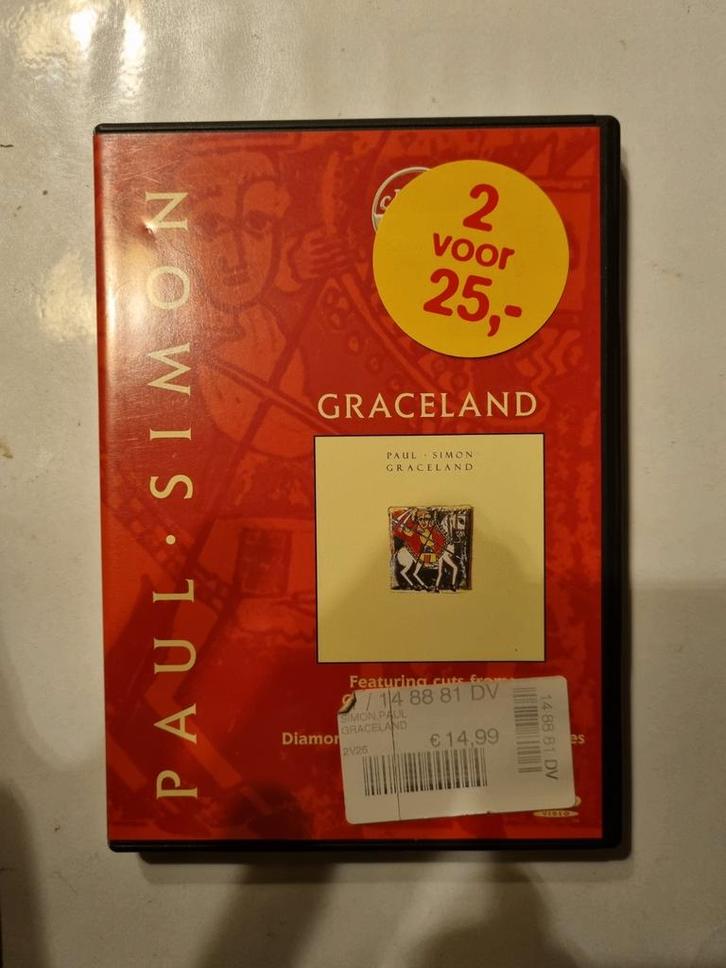 PAUL SIMON - 2 Muziekdvd's - 3.75€ pst, Cd's en Dvd's, Dvd's | Muziek en Concerten, Ophalen of Verzenden