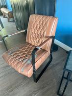 Fauteuil / heerlijke stoel, Ophalen, Gebruikt, Bruin, Leer
