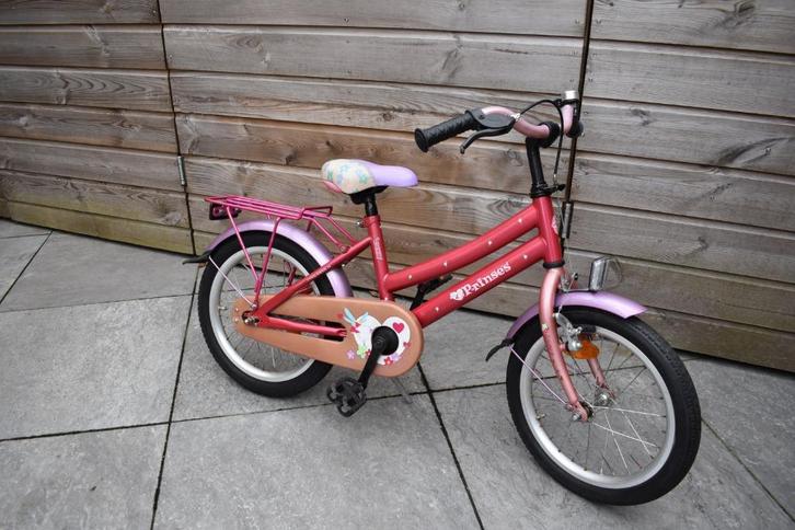 kinderfiets/meisjesfiets 16 inch, Fietsen en Brommers, Fietsen | Kinderfietsjes, Gebruikt, 16 tot 20 inch, Ophalen