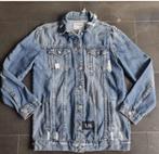Pull & Bear spijker Jas Maat S, Kleding | Dames, Jassen | Zomer, Ophalen of Verzenden, Zo goed als nieuw, Maat 36 (S), Blauw