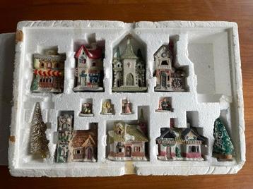 Kerststraatje, kerst huisjes beschikbaar voor biedingen