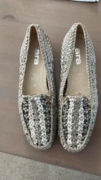 Ara instappers grijs wit maat 38, Ophalen of Verzenden, Zo goed als nieuw, Wit, Instappers