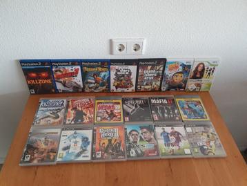 20 x games: 12 x PS3, 5 x PS2, 1 x PS1, 2 x Wii in een koop beschikbaar voor biedingen