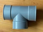 PVC T-stuk 110mm, Doe-het-zelf en Verbouw, Buizen en Afvoer, Ophalen, Bochten, Pvc, Nieuw