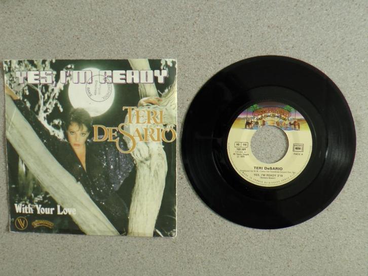 Teri DeSario - Yes I'm ready VINYL SINGLE, Cd's en Dvd's, Vinyl Singles, Gebruikt, Single, Pop, 7 inch, Ophalen of Verzenden