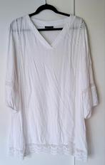 Wit Ibiza tuniek, Ophalen of Verzenden, Zo goed als nieuw, Maat 46/48 (XL) of groter, Wit
