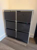 Ladekast met 6 opbergboxen - Jysk (grey/white), Huis en Inrichting, Ophalen, Gebruikt, Overige materialen, 50 tot 100 cm