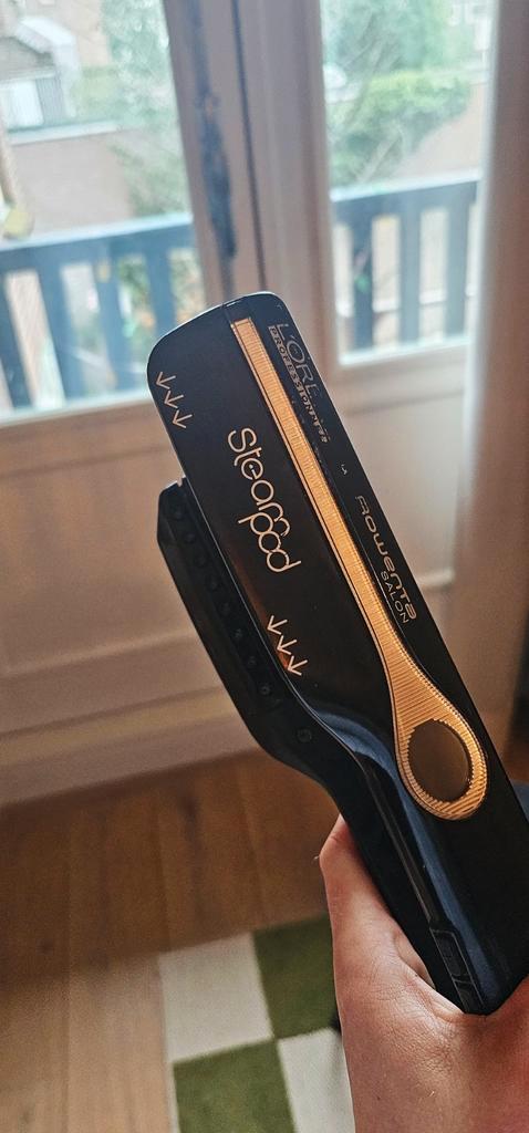 L'oreal x Rowenta Steampod - Stoom stijltang, Sieraden, Tassen en Uiterlijk, Uiterlijk | Haarverzorging, Gebruikt, Krultang of Stijltang