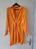Zgan superleuke oranje jurk Zara mt L, Ophalen of Verzenden, Zo goed als nieuw, Oranje