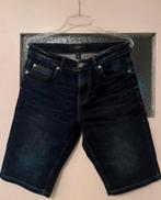 Korte spijkerbroek, Ophalen of Verzenden, Zo goed als nieuw, Maat 48/50 (M), Blauw