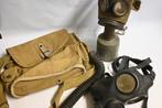Frankrijk gasmasker set tas plus 2 maskers wo2, Verzamelen, Militaria | Tweede Wereldoorlog, Ophalen of Verzenden, Landmacht, Overige gebieden