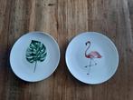 2 x wandbord wonder wall monstera flamingo samen € 10,00, Huis en Inrichting, Ophalen of Verzenden, Zo goed als nieuw