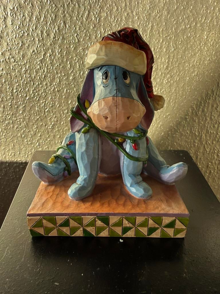 Disney jim shore traditions Eeyore, Ophalen of Verzenden, Overige figuren, Zo goed als nieuw, Beeldje of Figuurtje