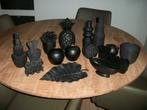 diverse stenen accessoires mat zwart 14 stuks, Huis en Inrichting, Woonaccessoires | Overige, Ophalen, Zo goed als nieuw