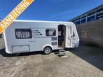Eriba Nova Light 442; V-bed, Caravans en Kamperen, Caravans, Overige typen, Standaardzit, Bedrijf, Tot en met 3
