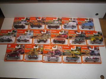 matchbox auto's nieuw in verpakking beschikbaar voor biedingen