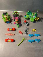 Tmnt turtles lot with vehicles and accessories, Gebruikt, Ophalen of Verzenden