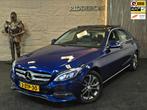 Mercedes-Benz C-klasse 180 Ambition AMG|GARANTIE|PANO|1E EIG, Auto's, Mercedes-Benz, Automaat, Euro 6, Blauw, Bedrijf
