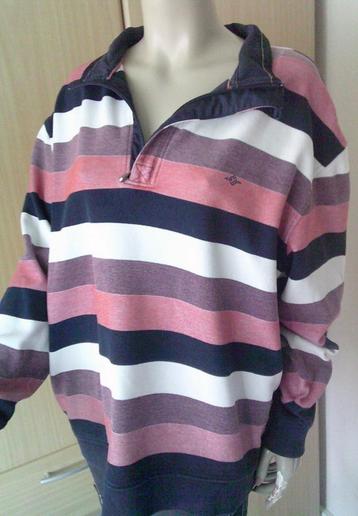 BAILEYS streep sweater met ritsje maat 3XL beschikbaar voor biedingen