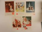 Coca Cola Advertenties 1955, 1956, 1957, 1960, 1963., Ophalen of Verzenden, Zo goed als nieuw, Gebruiksvoorwerp