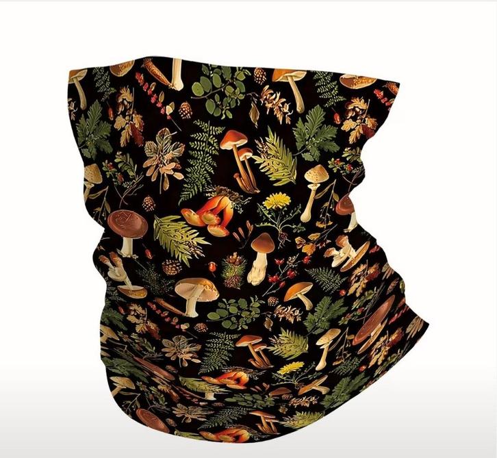 Nekkraag met paddestoelen print, Kleding | Dames, Badmode en Zwemkleding, Nieuw, Overige typen, Zwart, Ophalen of Verzenden