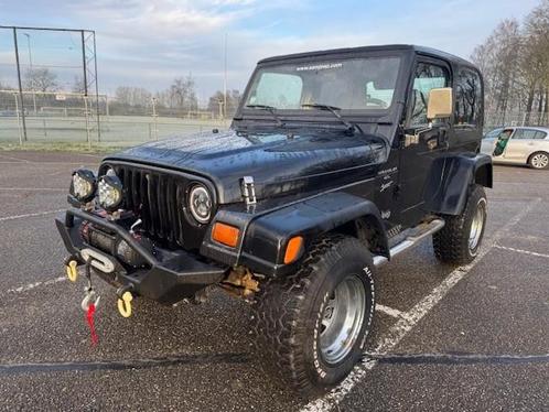 Jeep Wrangler 4.0i Hardtop, Auto's, Jeep, Bedrijf, Te koop, Wrangler, 4x4, ABS, Airbags, Benzine, SUV of Terreinwagen, Handgeschakeld