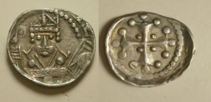 58] Utrecht Willebrand van Oldenburg (1227-1233) Denier, Postzegels en Munten, Munten | Nederland, Losse munt, Overige waardes