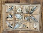 Vintage kerstballen figuren en 2 pieken, Diversen, Kerst, Ophalen
