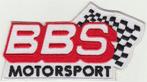 BBS Motorsport stoffen opstrijk patch embleem, Verzenden