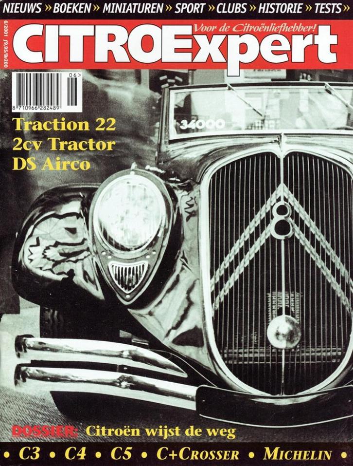 CitroExpert 2001 nr. 6 (oa Citroën Michelin DS Mille Pattes), Boeken, Auto's | Folders en Tijdschriften, Gelezen, Citroën, Verzenden