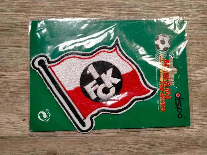 1FC Kaiserslautern voetbal Bundesliga patch embleem kleding, Verzamelen, Sportartikelen en Voetbal, Zo goed als nieuw, Overige typen