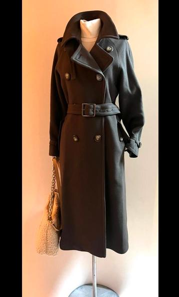 MaxMara 38 38/40 warme wollen mantel in trenchcoat stijl beschikbaar voor biedingen