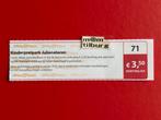 Bon 71 Kinderpretpark Julianatoren €3,50 korting p.p., Drie personen of meer, Kortingsbon, Overige typen