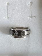 Zilver/zwart IXXXI ring maat 17,5. H8, Overige materialen, Ophalen of Verzenden, Zo goed als nieuw, 17 tot 18