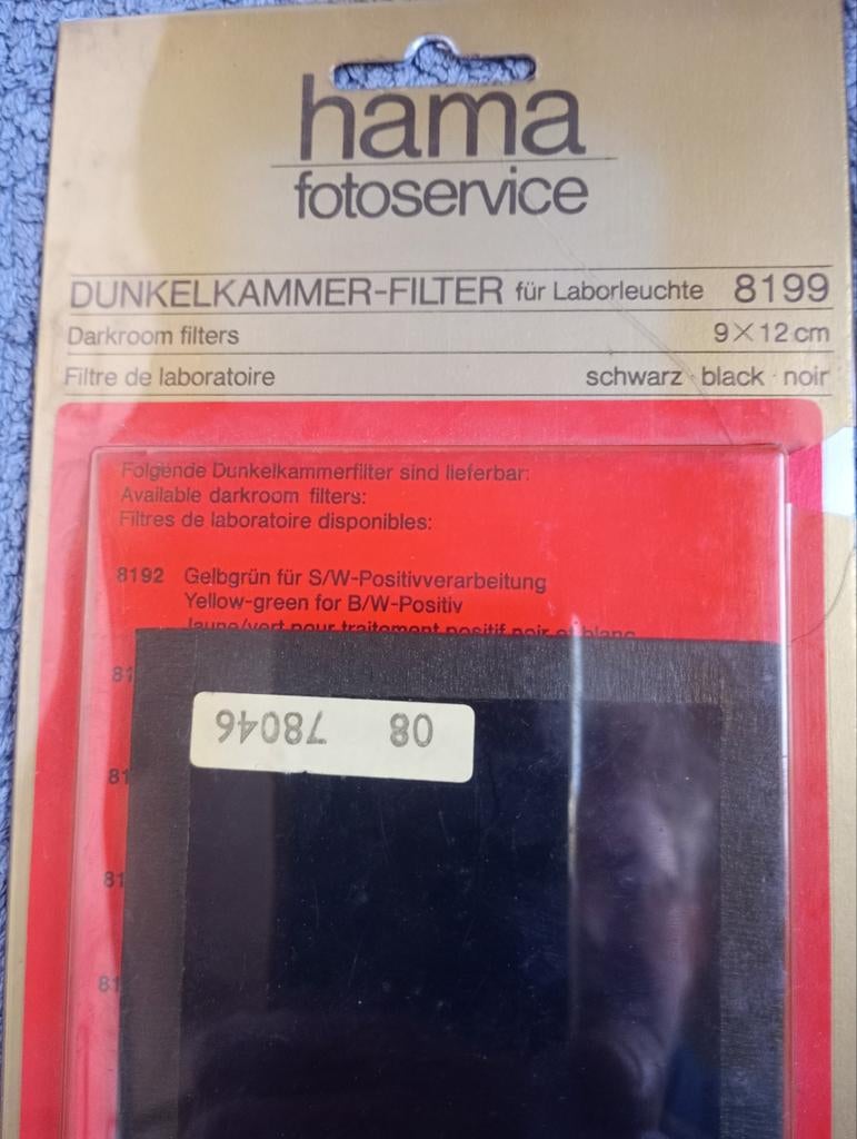 NOS Hama Zwarte Doka Filter, Ophalen of Verzenden