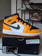 Nike Air Jordan 1 Mid "Taxi" Maat 36.5, Nike, Nieuw, Oranje, Ophalen of Verzenden