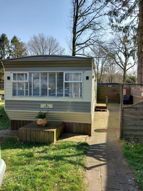 Stacaravan met staplaats in Eext, bij Drentsche Aa, Caravans en Kamperen, Stacaravans, tot en met 4, Ophalen